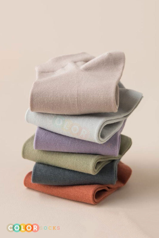 Color Socks 5'li Bambu Kadın Comfort Yazlık Patik Çorap Çok Renkli