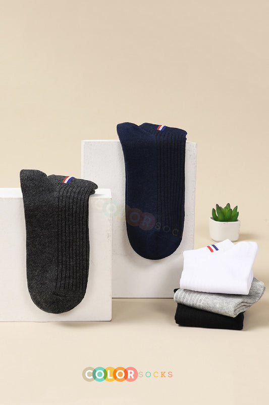 Color Socks 5'li Pamuk Fitilli Erkek Çorap Seti (Extra Comfort) Karışık