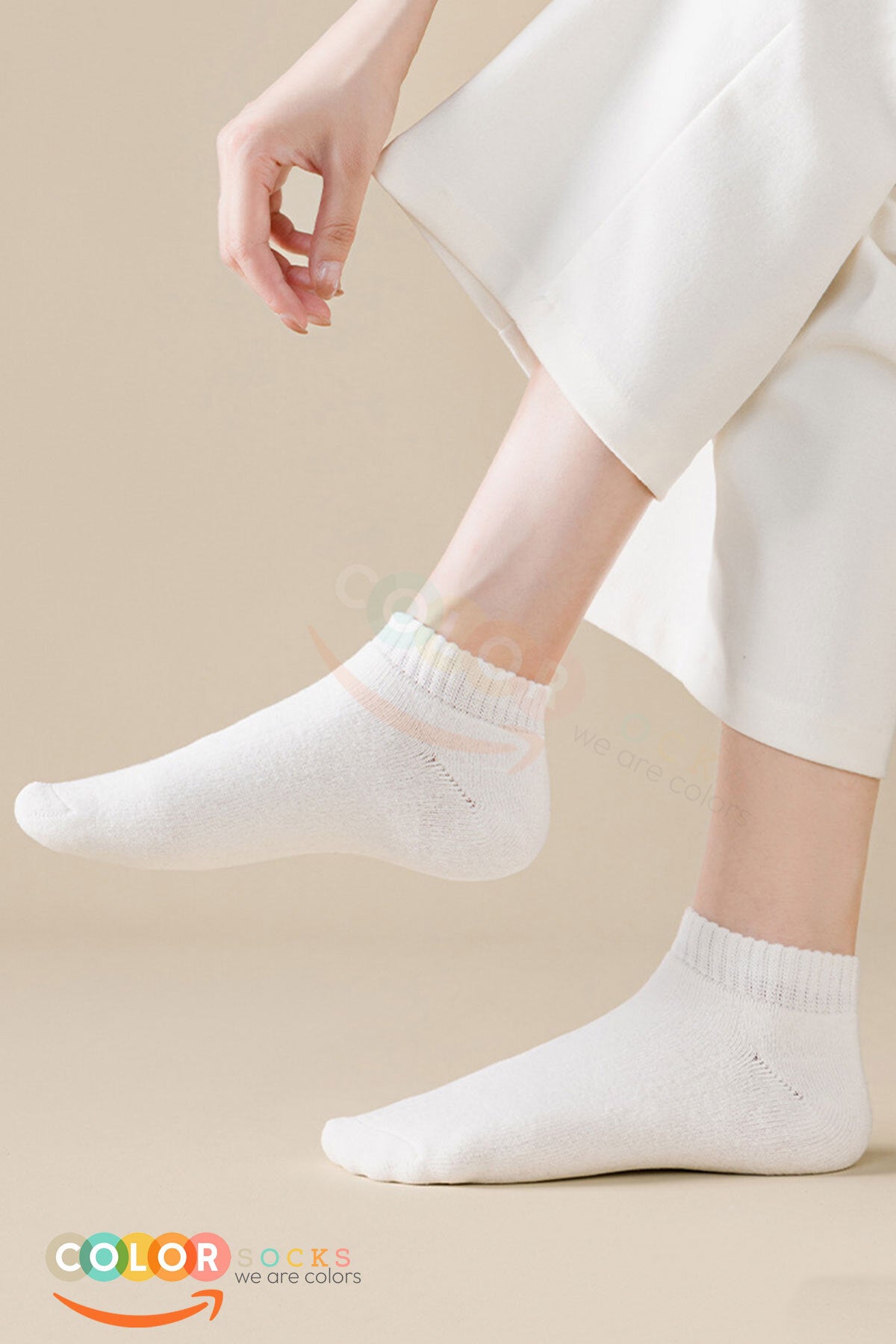 Color Socks 5'li Kışlık Kadın Havlu Patik Çorap Seti (ISI EMİCİ) Karışık