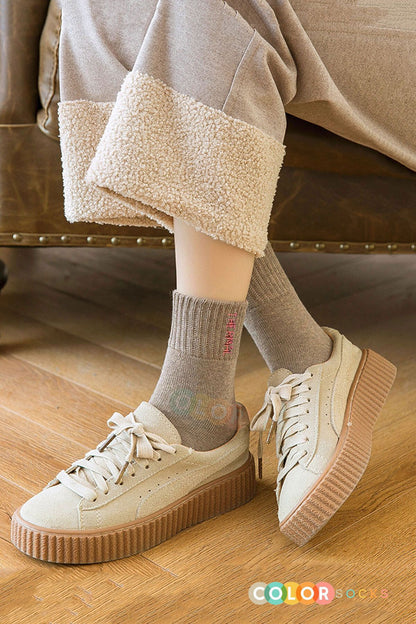 Color Socks 5 Çift Termal Kadın Havlu Kışlık Çorap (ISI EMİCİ) Karışık