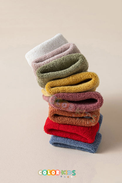 Color Socks 5'li Erkek Bebek Kışlık Havlu Çorap (ISI EMİCİ) Erkek