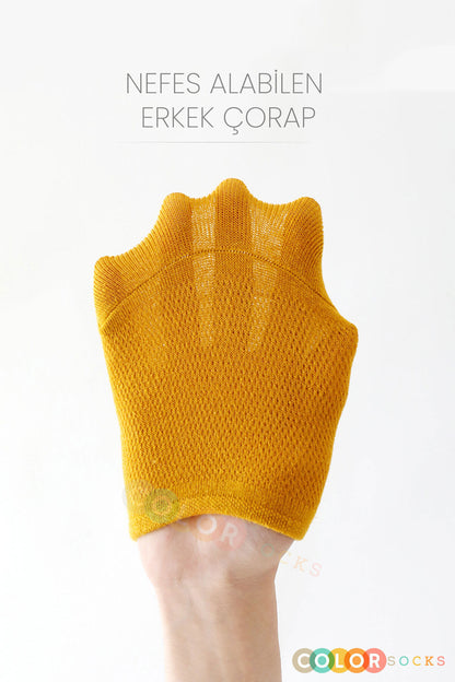 Color Socks 7 Çift Erkek Sneakers Yazlık Spor Çorap Seti (NEFES ALABİLEN) Çok Renkli
