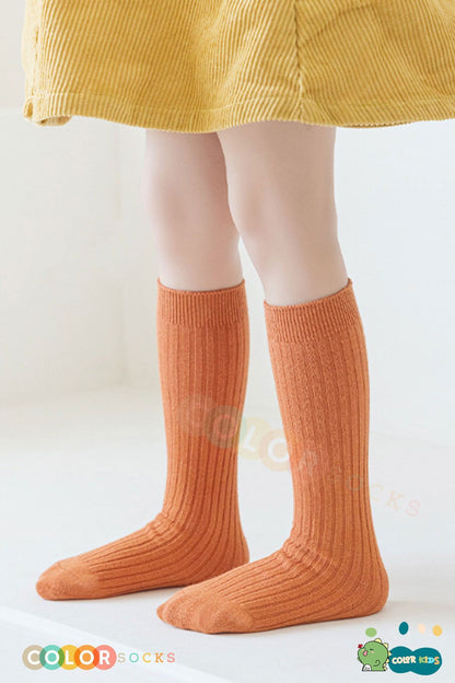 Color Socks 4'lü Çocuk&Bebek Dizaltı Çorap Seti (Extra Comfort) Karışık