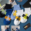 5 Çift Run Sport Erkek Patik Yazlık Çorap (Terletmez) - Çok Renkli