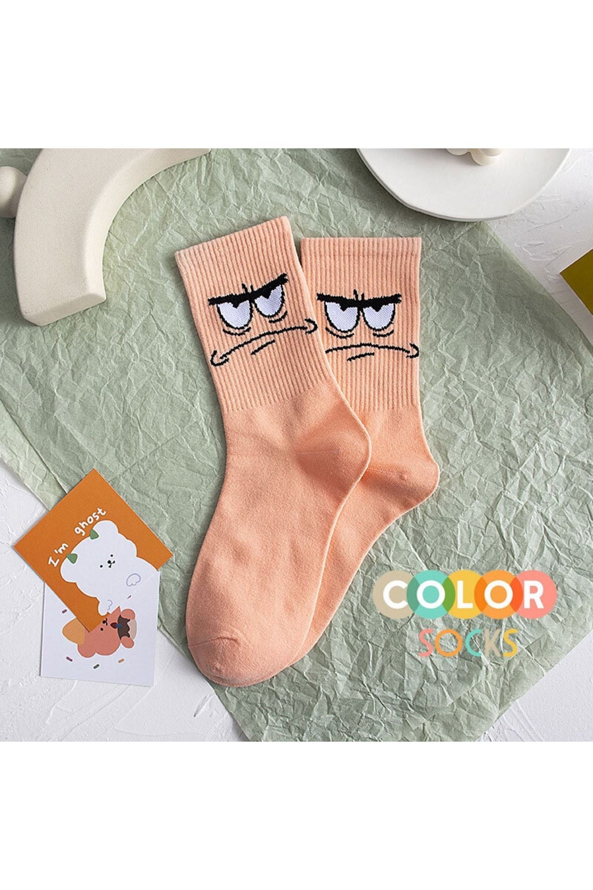 Color Socks Unisex Karakterli Çoraplar Seti Çok Renkli