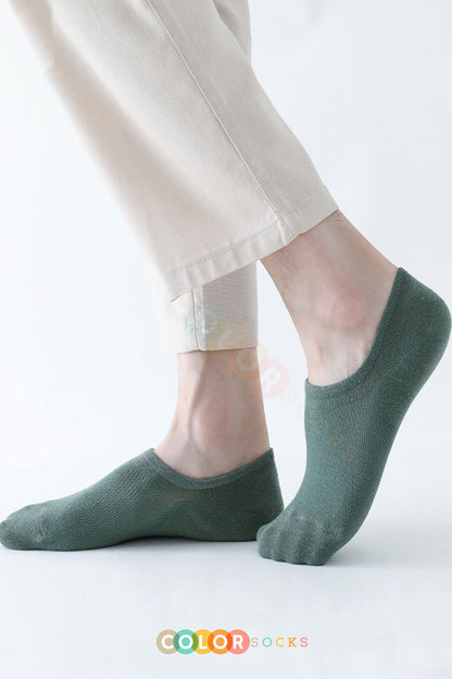 Color Socks 7 Çift Erkek Sneakers Yazlık Spor Çorap Seti (NEFES ALABİLEN) Çok Renkli