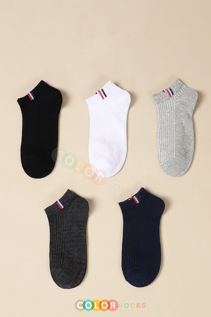 Color Socks 5'li Pamuk Fitilli Erkek Çorap Seti (Extra Comfort) Karışık