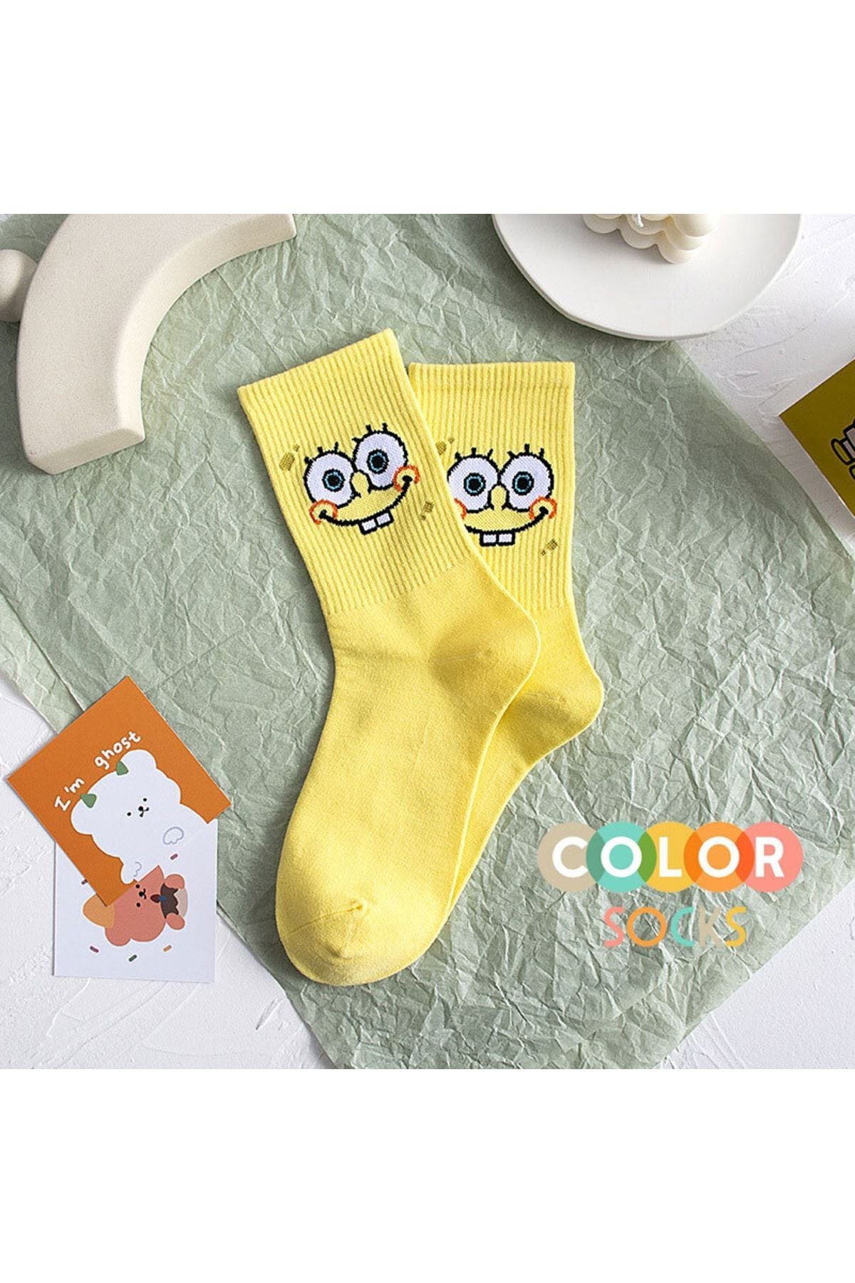 Color Socks Unisex Karakterli Çoraplar Seti Çok Renkli