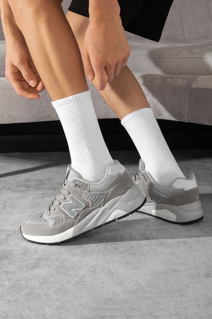 Color Socks 4 Çift Spor Atletik Çorap Seti (ANTİBAKTERİYEL) Çok Renkli